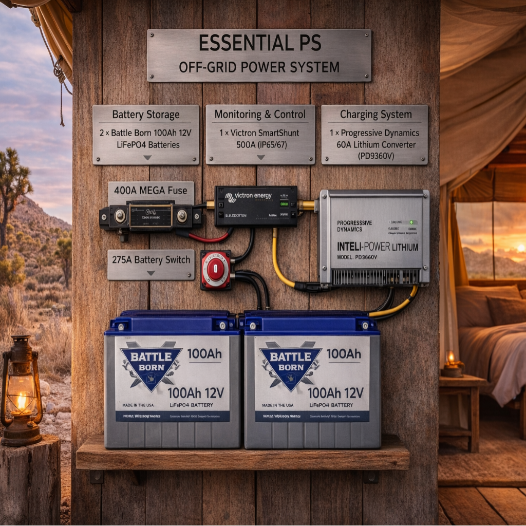 OGH Essential Power System ESSENTIAL PS | Compact Off-Grid Power System