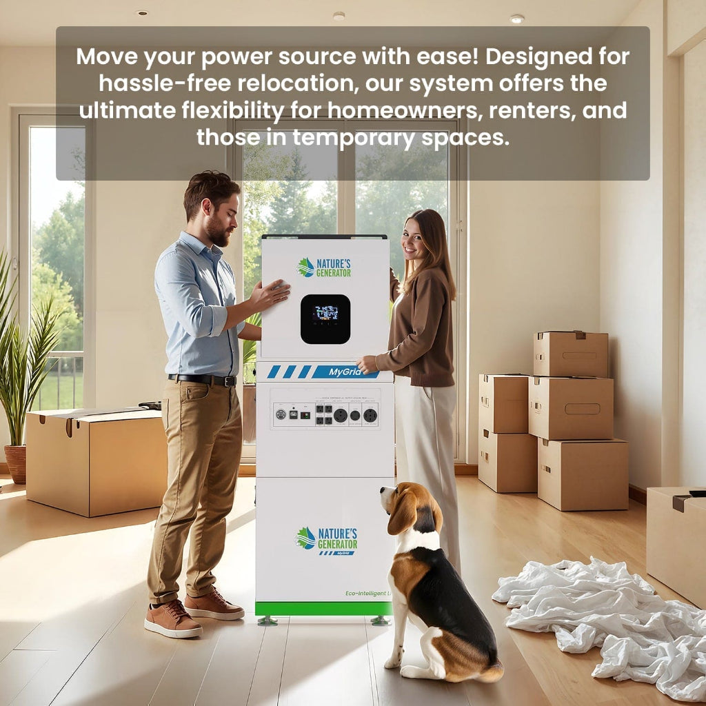 Nature’s Generator MyGrid 10K Solar Generator for Home