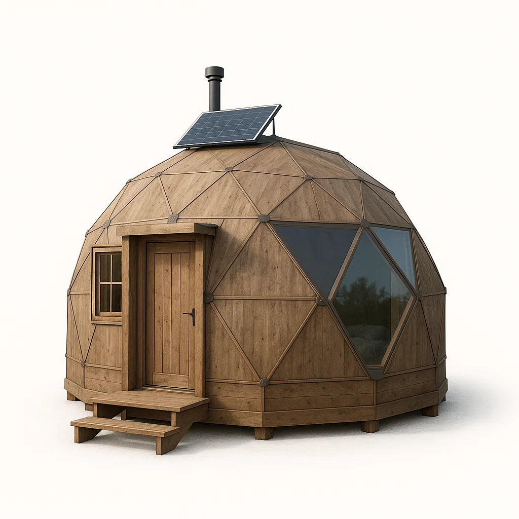 Solvara GeoLuxe Off-Grid Dome Cabin