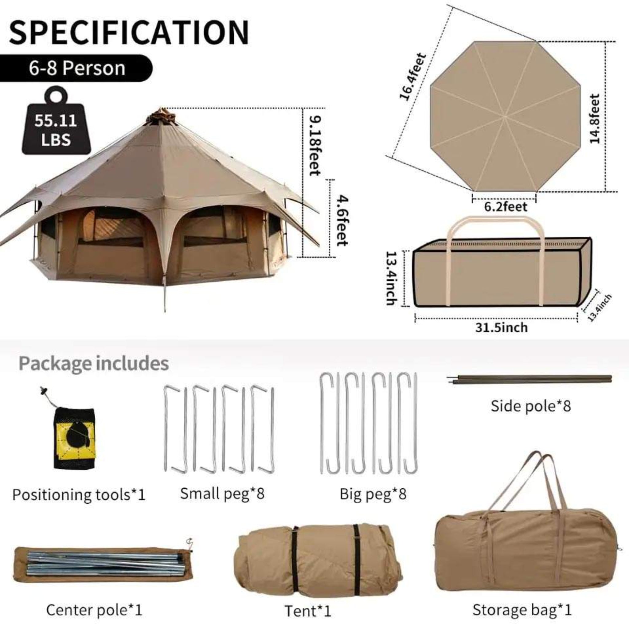 Solvara StarLuxe Pavilion Yurt