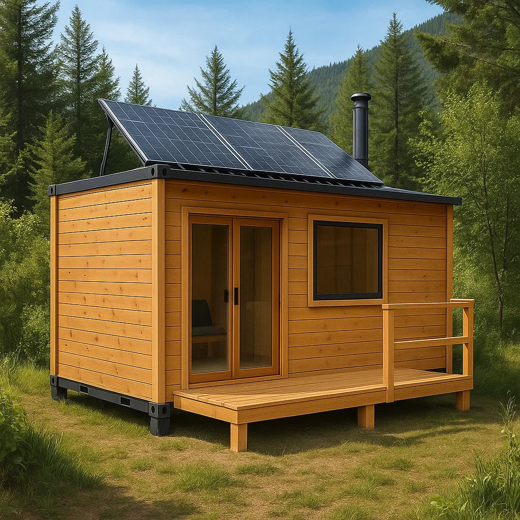Solvara TimberVolt Off-Grid Cabin