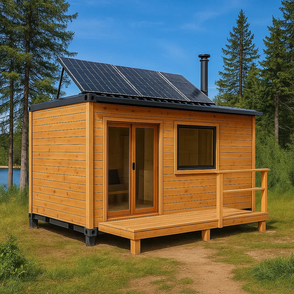 Solvara TimberVolt Off-Grid Cabin