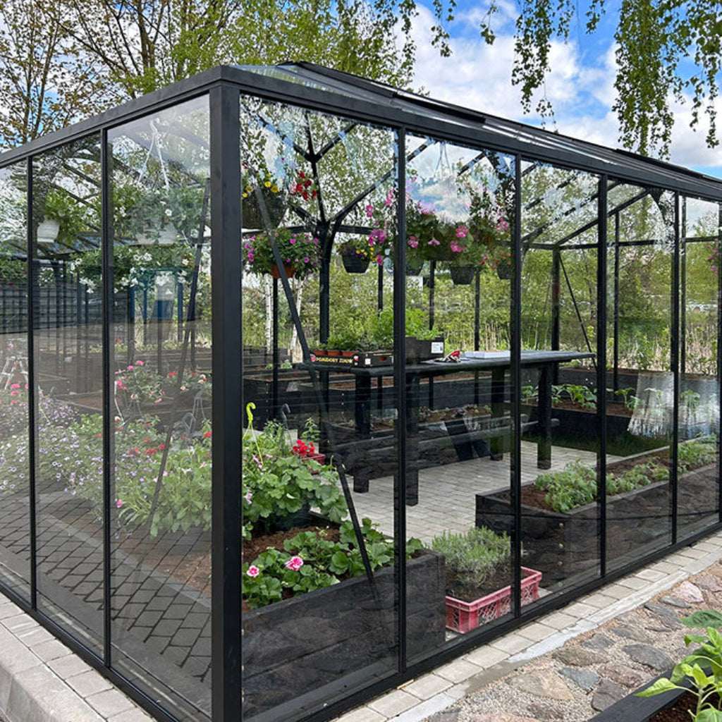Bloom Cabin Aluminum Grand Orangerie Greenhouse | Luxury Estate Garden Conservatory