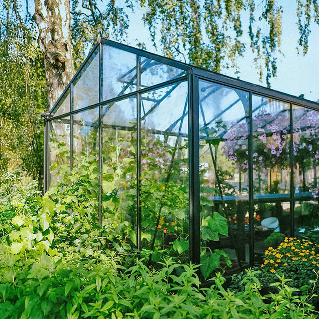 Bloom Cabin Aluminum Grand Orangerie Greenhouse | Luxury Estate Garden Conservatory