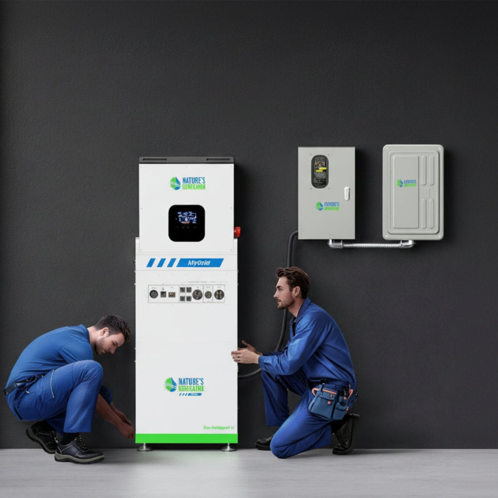 Nature’s Generator MyGrid 10K Solar Generator for Home