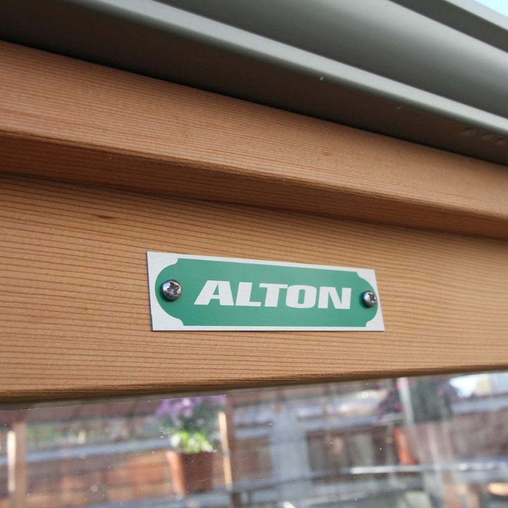 Alton Octagonal | Cedar Glass Greenhouse