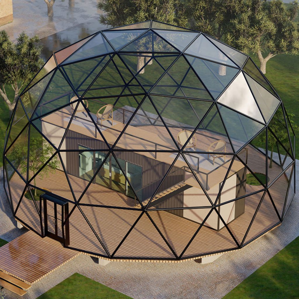 Dome Spaces Home in a Dome Series | Permanent Residential Dome Homes