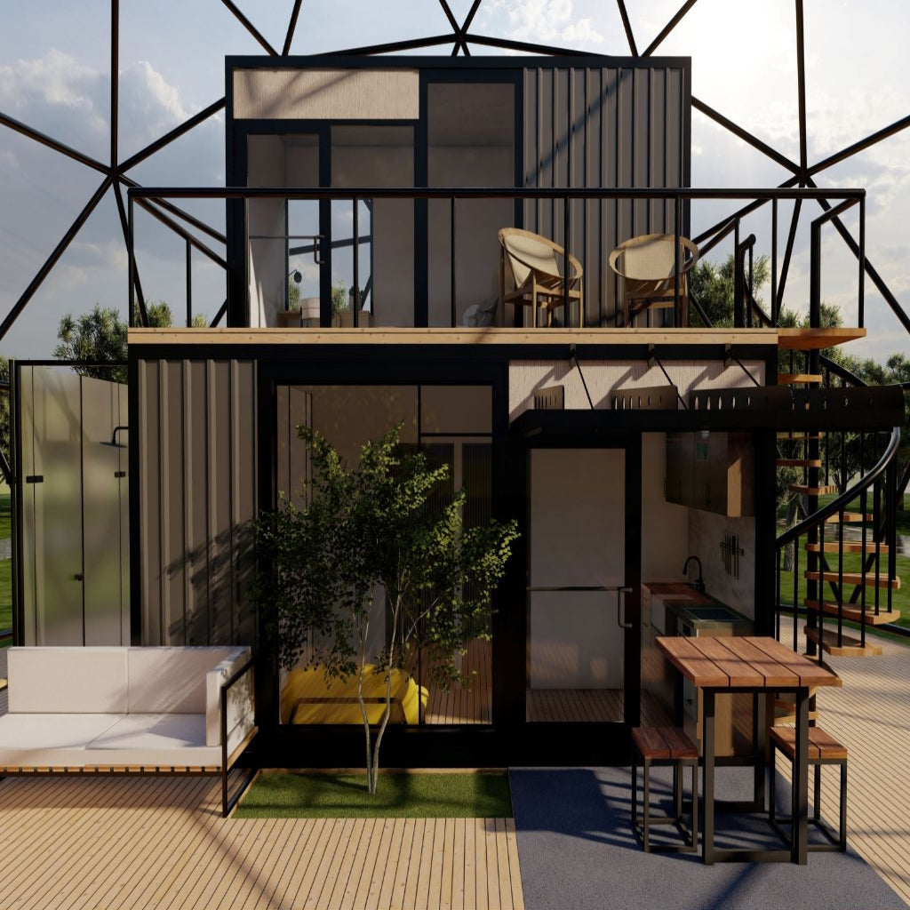 Dome Spaces Home in a Dome Series | Permanent Residential Dome Homes