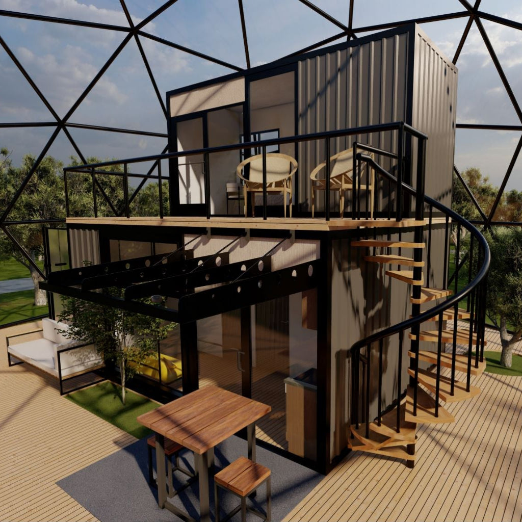 Dome Spaces Home in a Dome Series | Permanent Residential Dome Homes
