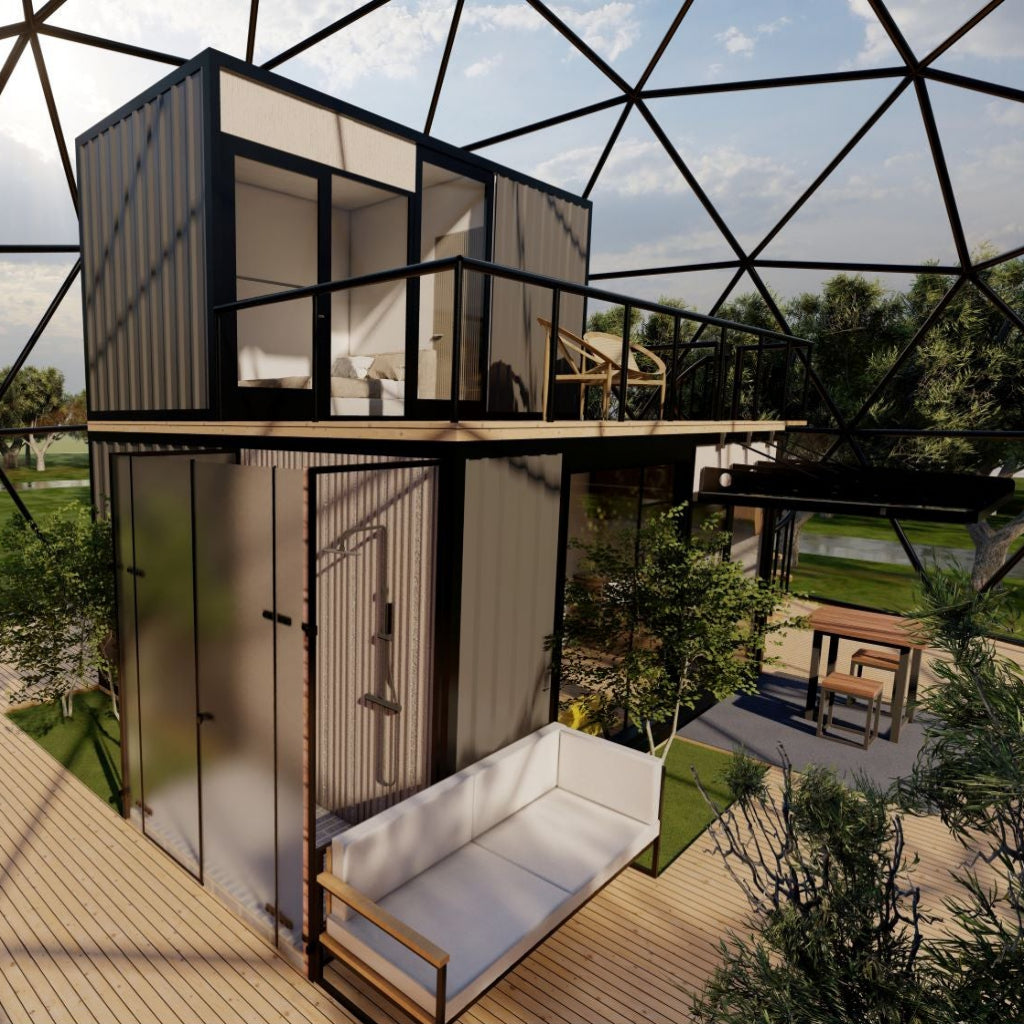 Dome Spaces Home in a Dome Series | Permanent Residential Dome Homes