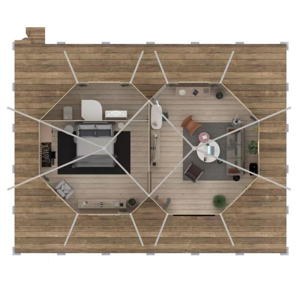 Tent Spaces TDSD Series Luxury Tents | Architectural Outdoor Living Structures