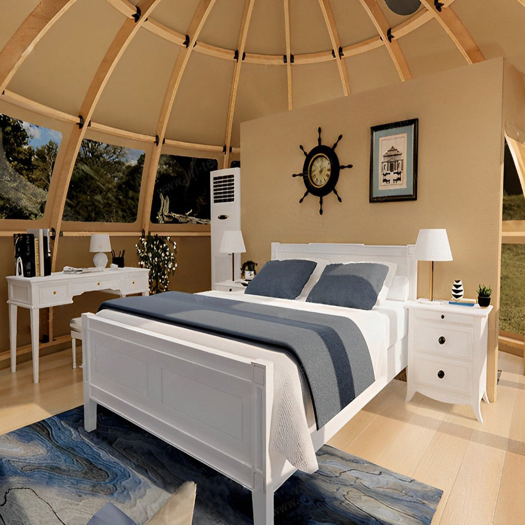 Tent Spaces Polaris TYL Dome Tent Series | Wood-Framed Panoramic Glamping Domes