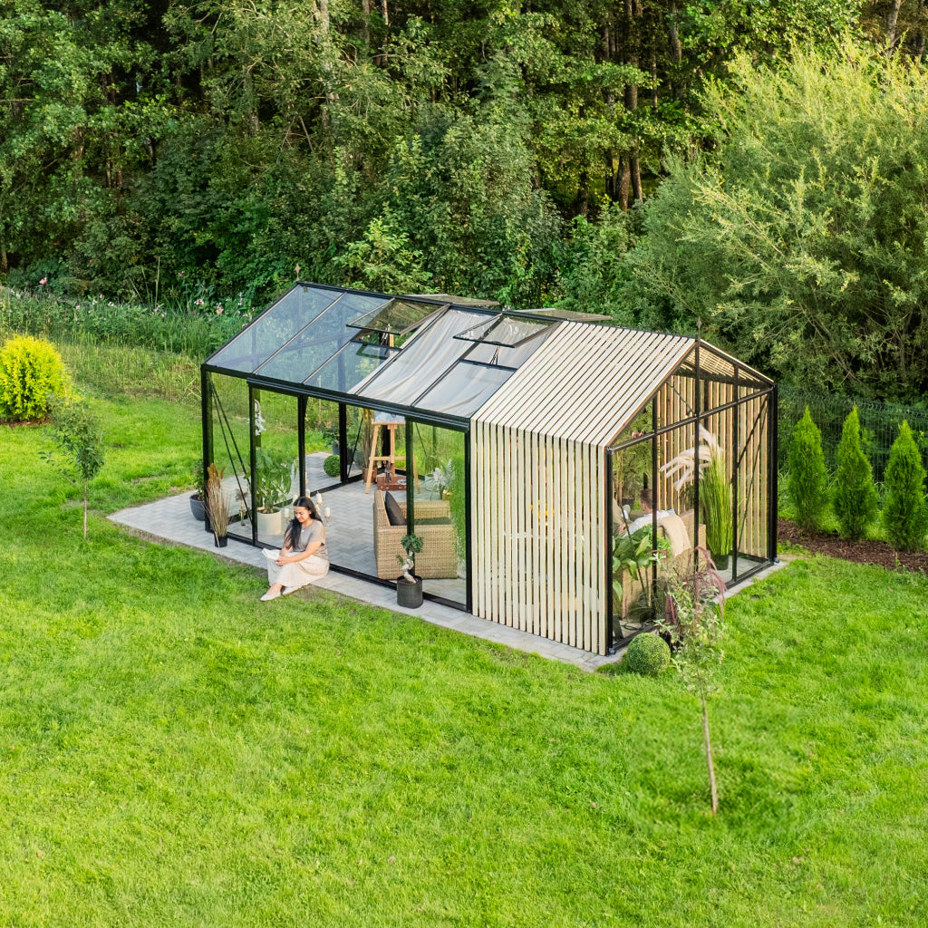 Bloom Cabin Classic Aluminum Greenhouse – Limited Accoya Edition