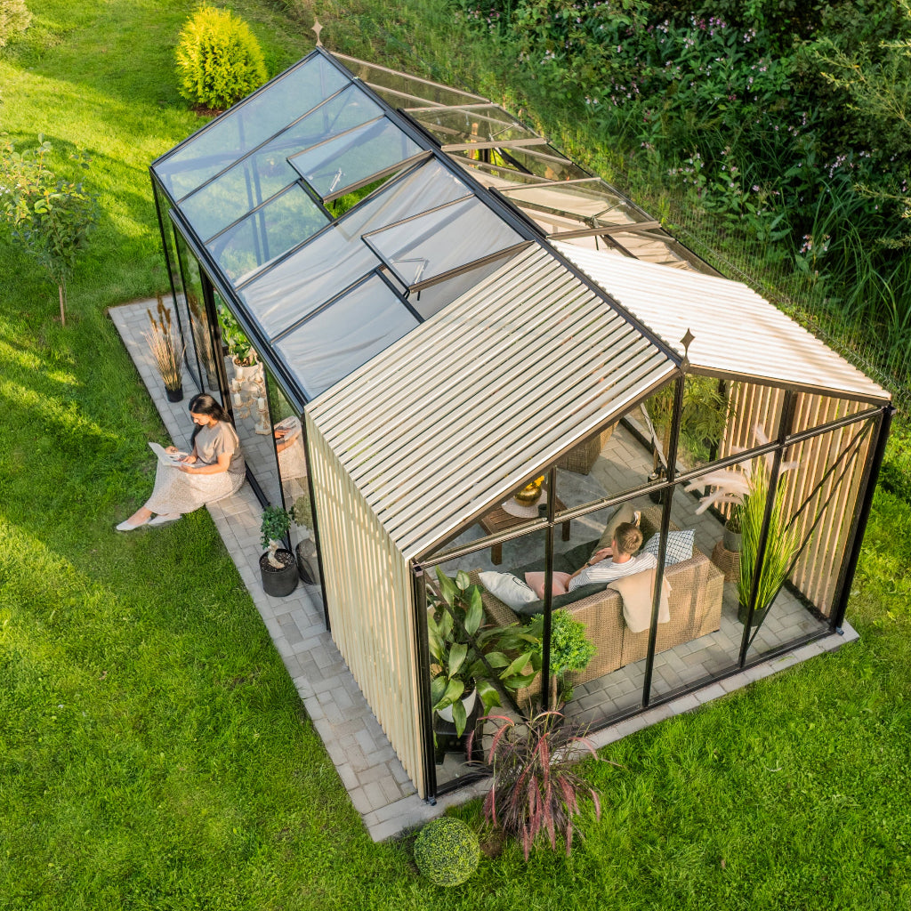 Bloom Cabin Classic Aluminum Greenhouse – Limited Accoya Edition