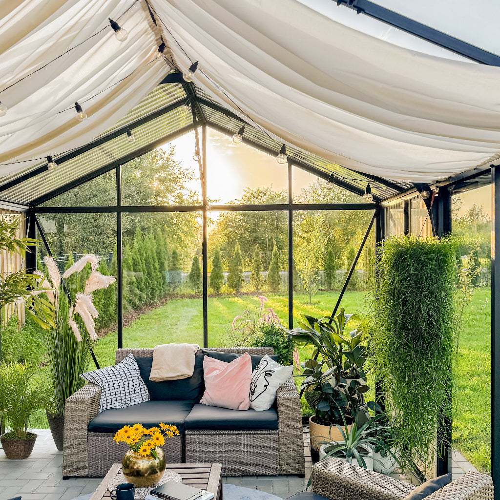 Bloom Cabin Classic Aluminum Greenhouse – Limited Accoya Edition