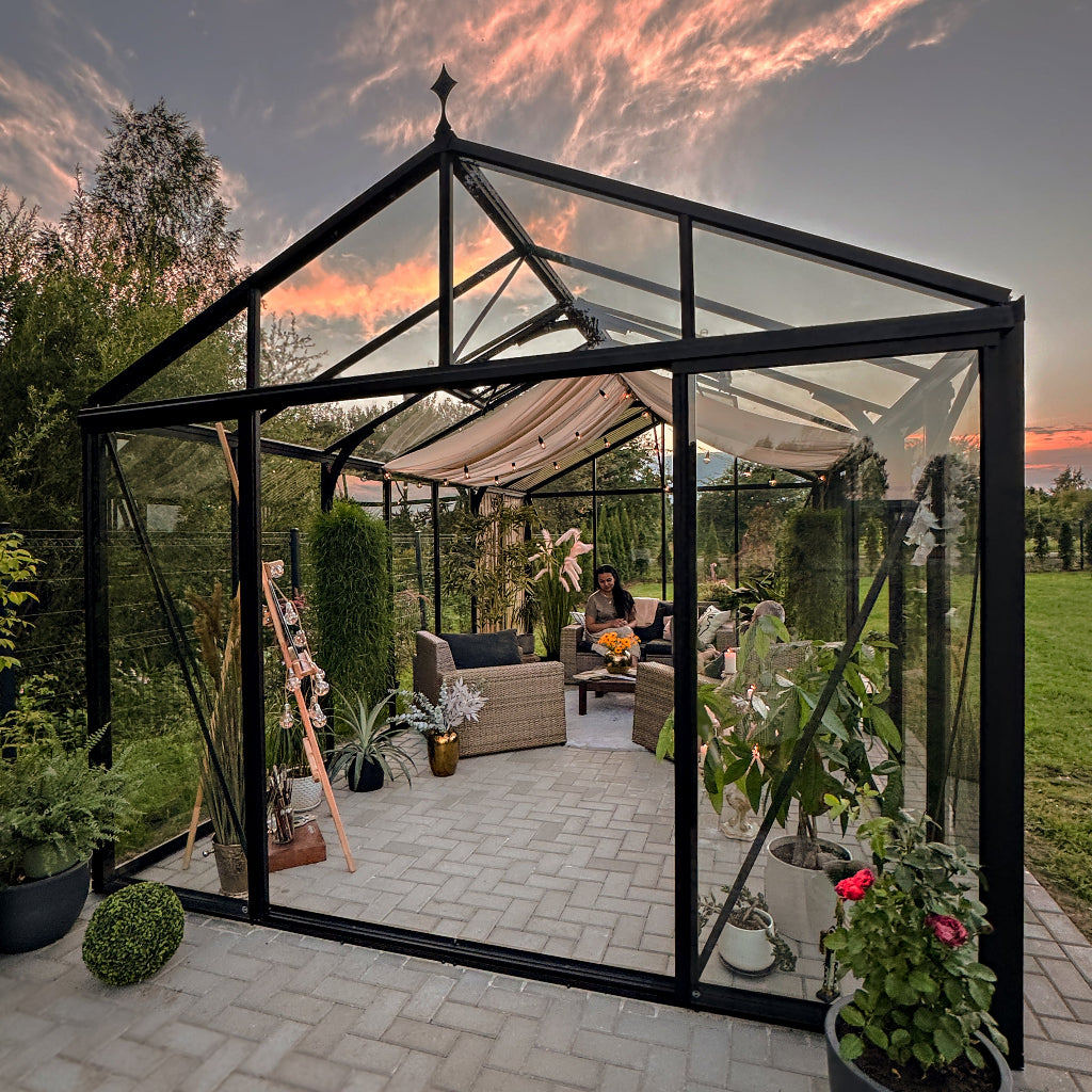 Bloom Cabin Classic Aluminum Greenhouse – Limited Accoya Edition