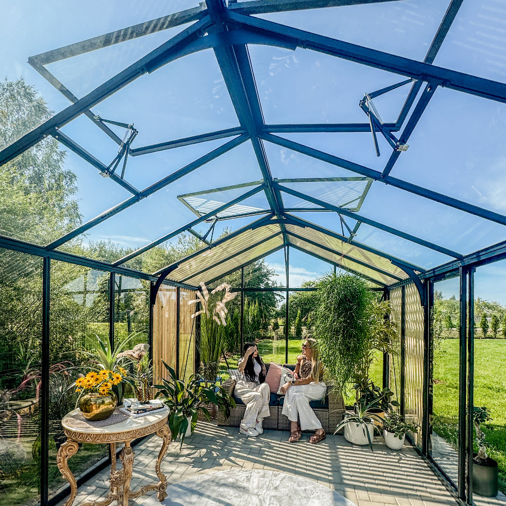 Bloom Cabin Classic Aluminum Greenhouse – Limited Accoya Edition