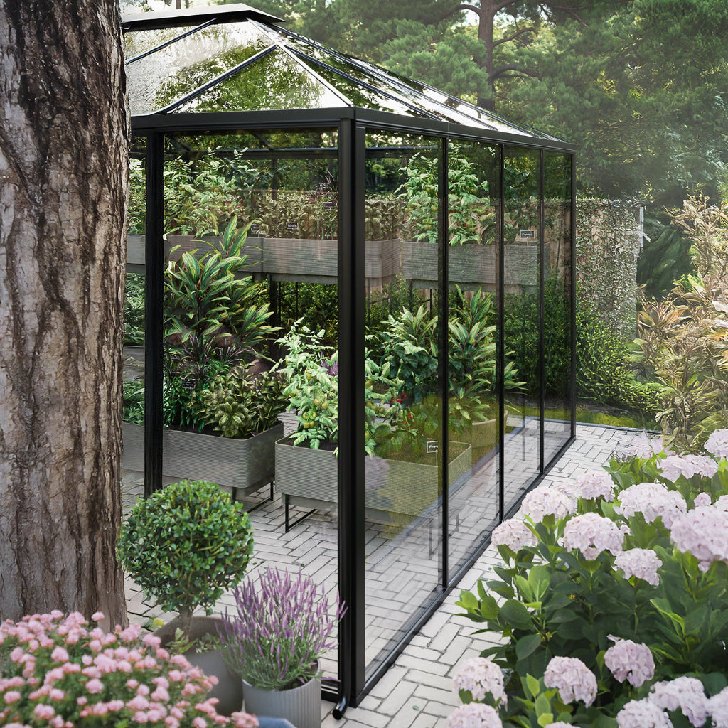 Bloom Cabin Aluminum Pyramid Greenhouse | Architectural Pyramid Garden Conservatory