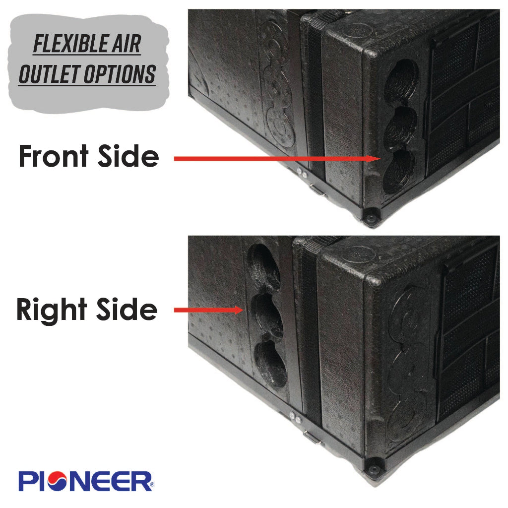 Pioneer 10,000 BTU Under-Bench Heat Pump Air Conditioner System
