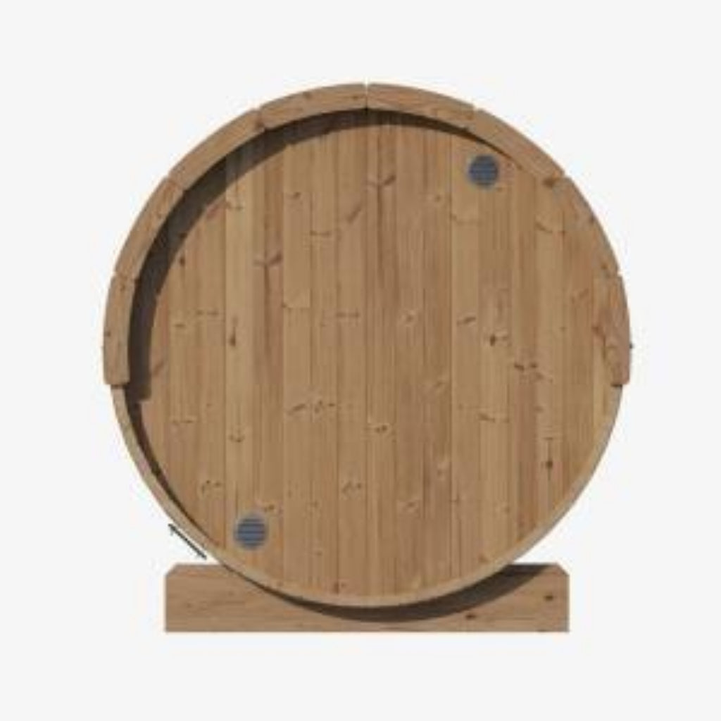 SaunaLife E8G ERGO-Series 6-Person Outdoor Barrel Sauna