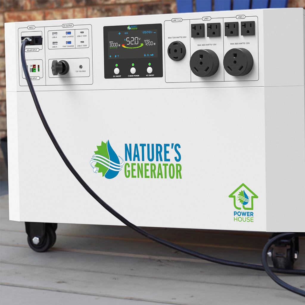 Nature’s Generator Powerhouse V2 Whole Home Generator