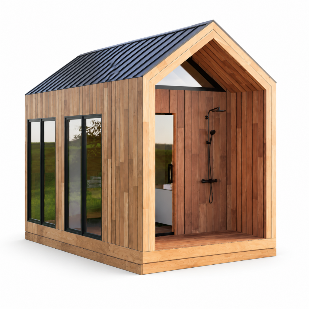 Irontown Sweaty Yeti Sauna Plunge | Outdoor Sauna & Cold Plunge Wellness Retreat