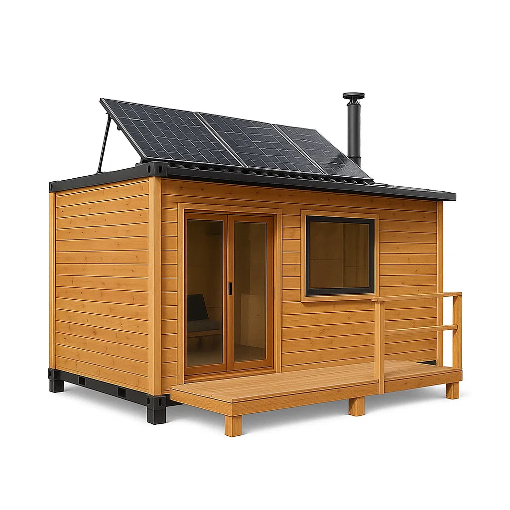 Solvara TimberVolt Off-Grid Cabin