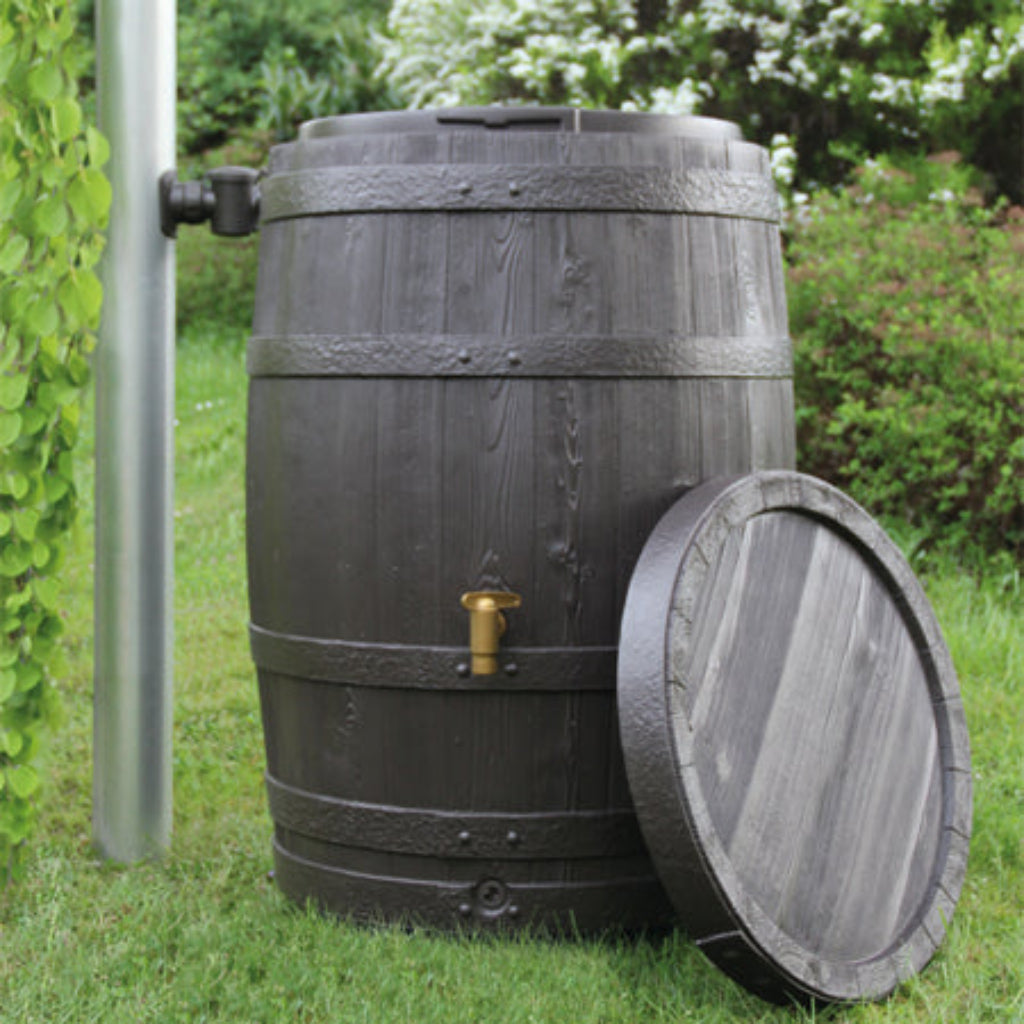 Large VINO Rain Barrel | Wood Barrel Rainwater Tank