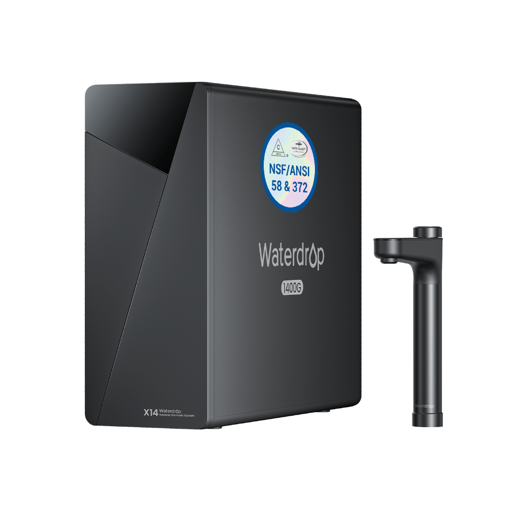 Waterdrop X14 1400 GPD Tankless Alkaline Reverse Osmosis System