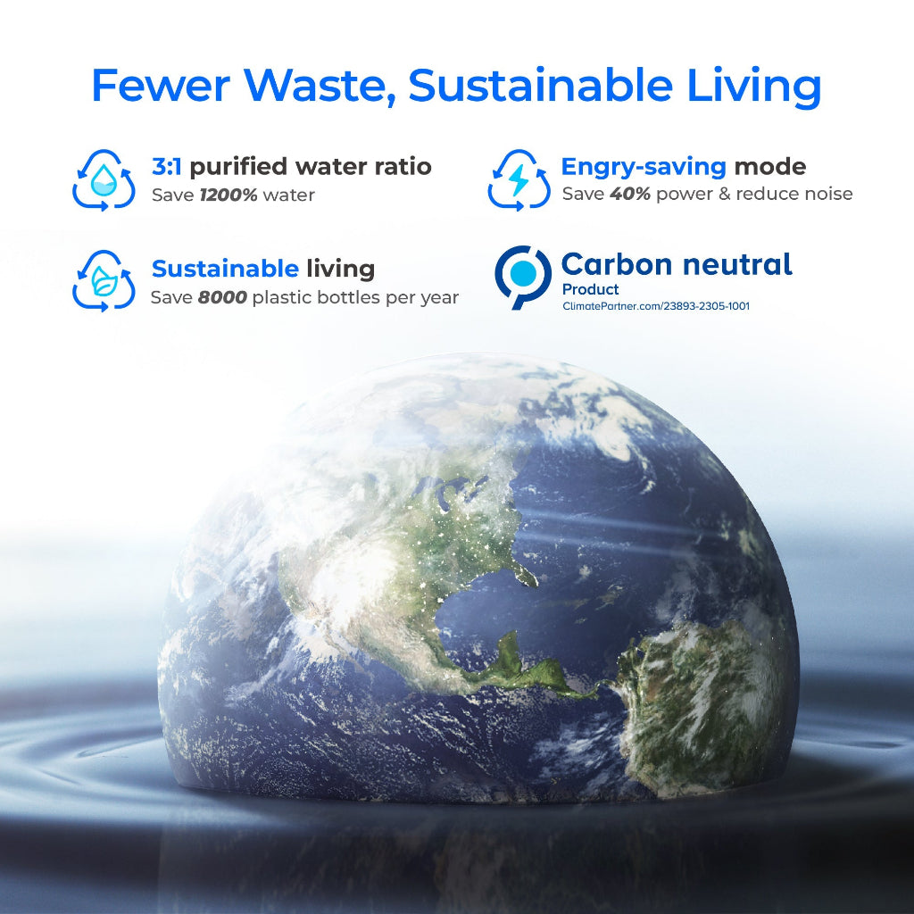 SimPure X16 1600GPD Tankless Reverse Osmosis Water Filtration System