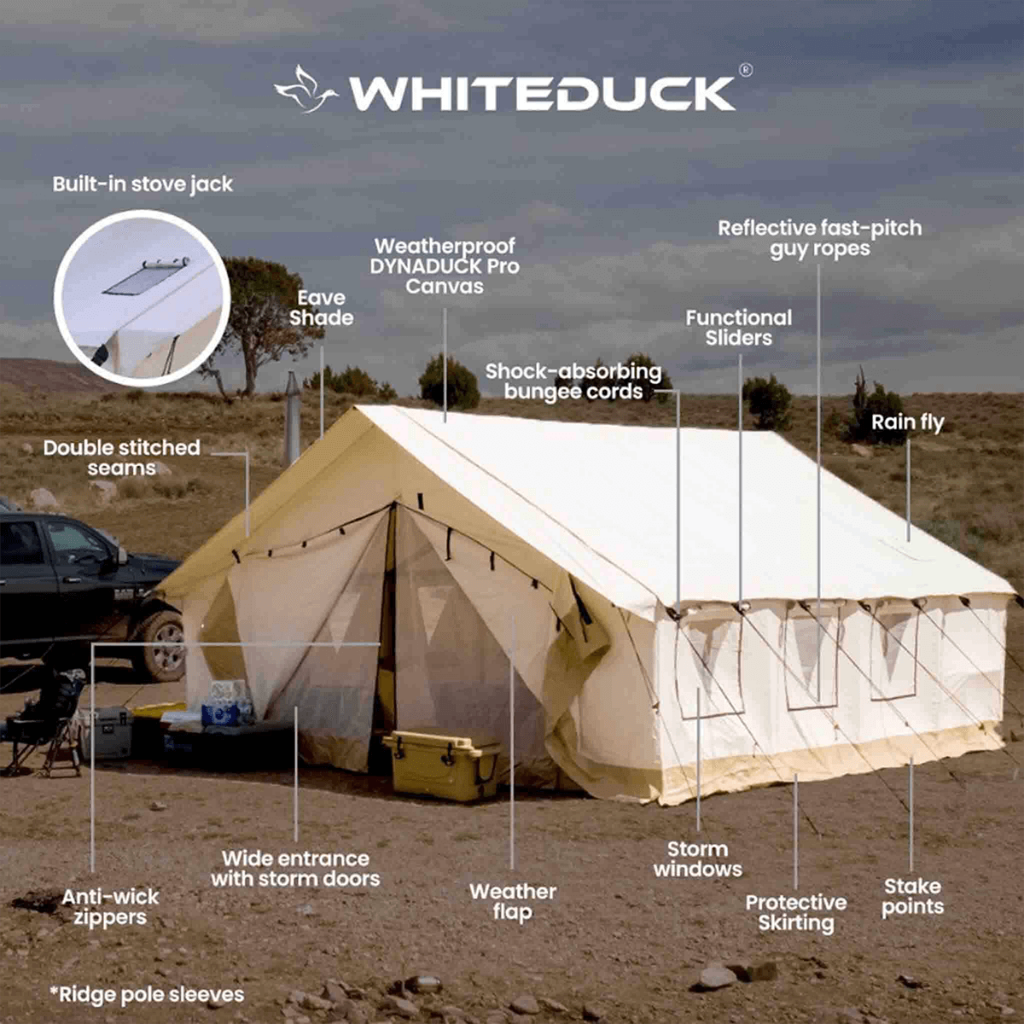 White Duck Outdoors 16'x24' Alpha Pro Wall Tent