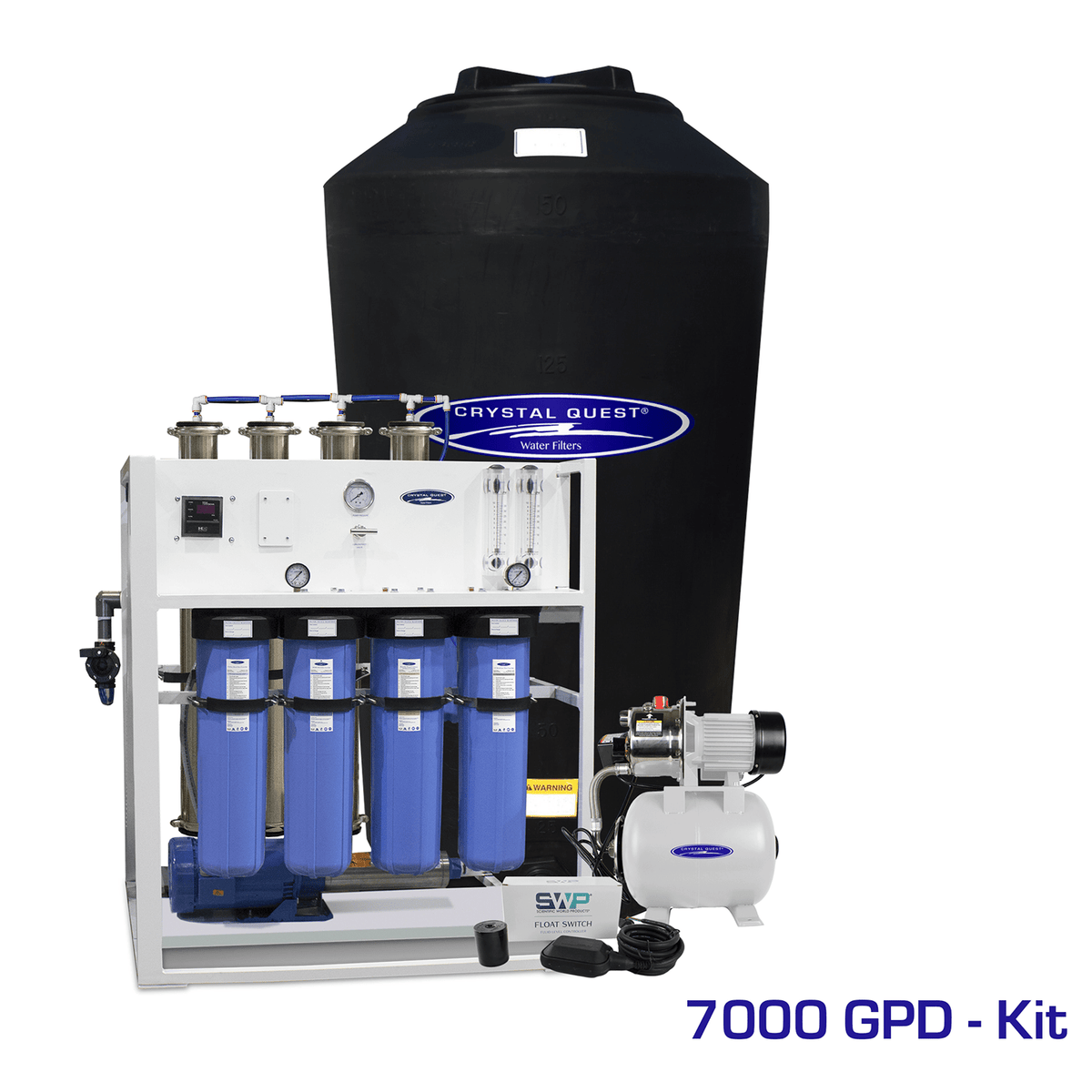 Commercial Mid-Flow Reverse Osmosis System (500-7000 GPD)