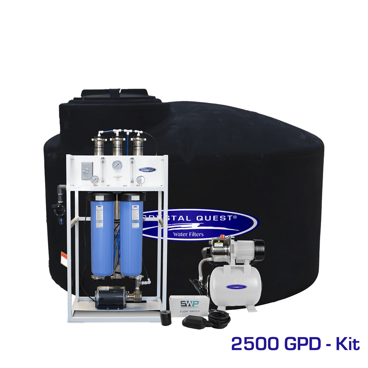 Commercial Mid-Flow Reverse Osmosis System (500-7000 GPD)