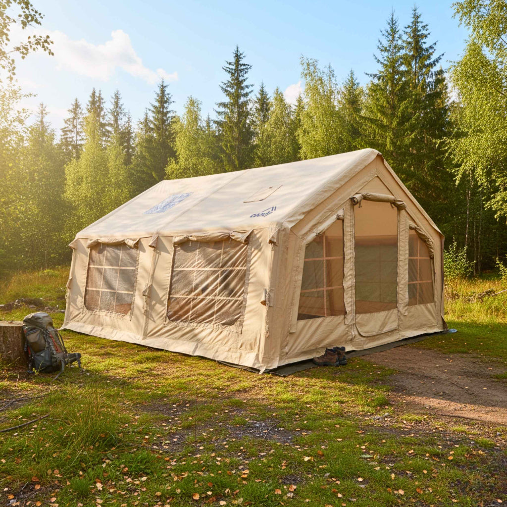 Coody 13.6 Koala-5 Beige Inflatable Air Tent for 2–8 People