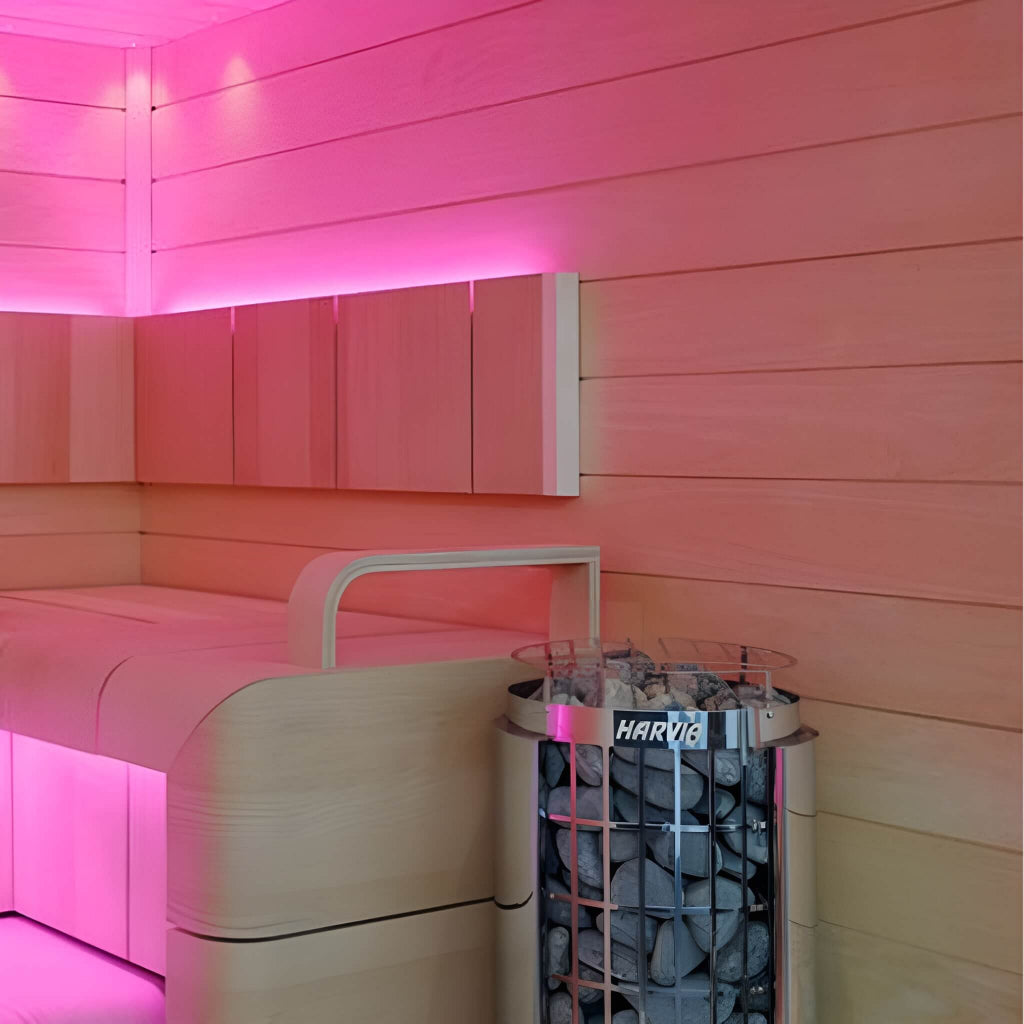 Harvia Cilindro Electric Sauna Heater | Premium Finnish Sauna Heating System (SAK86571)