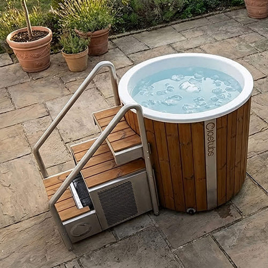 Icetubs IceBarrel XL Cold Plunge Tub (Thermowood & Fiberglass) (SAK35418)