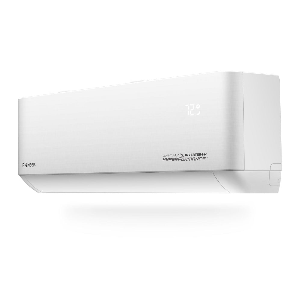Pioneer Quantum Hyperformance™ 18,000 BTU 23.5 SEER2 High-Wall Ductless Hyper Heat Pump System