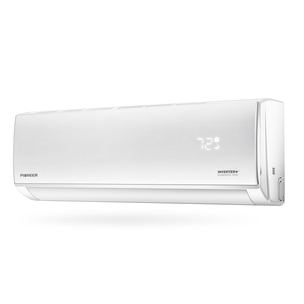 Pioneer Diamante Pro™ 24,000 BTU 21 SEER2 High-Wall Ductless Mini-Split Heat Pump System