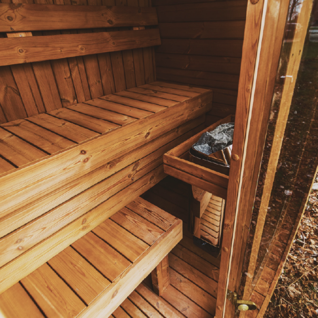 Mande MW20 5–6 Person Outdoor ThermoWood Sauna