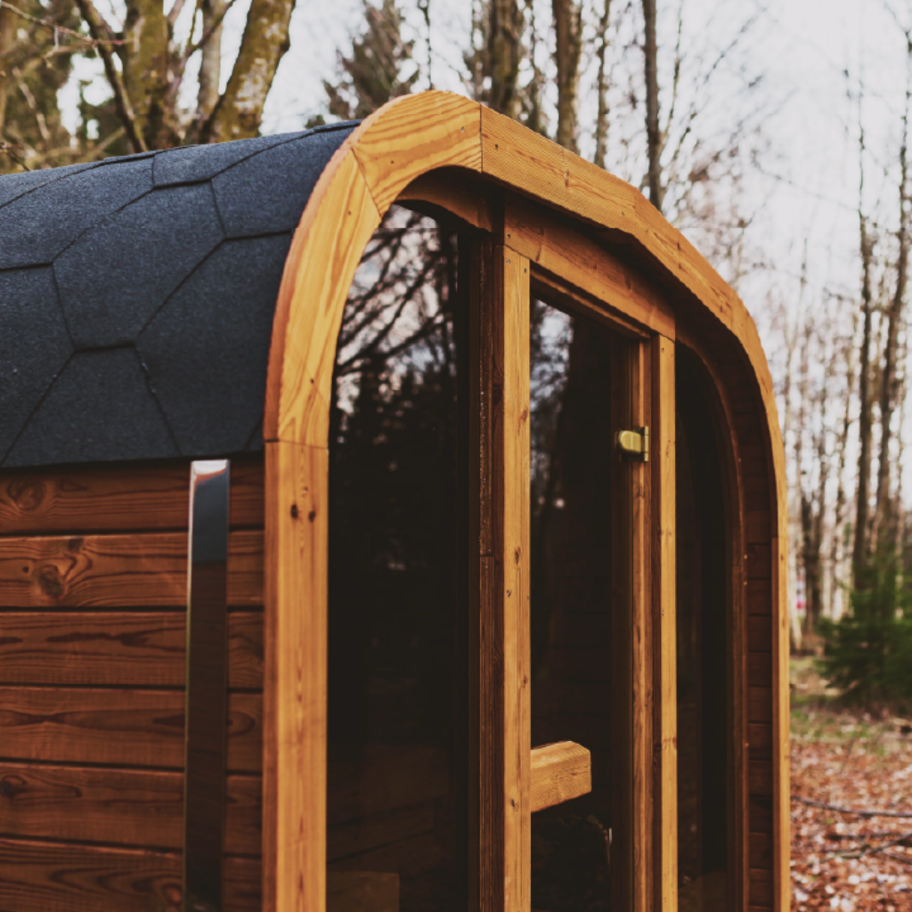 ThermoWood 4 Person Outdoor Sauna MW16