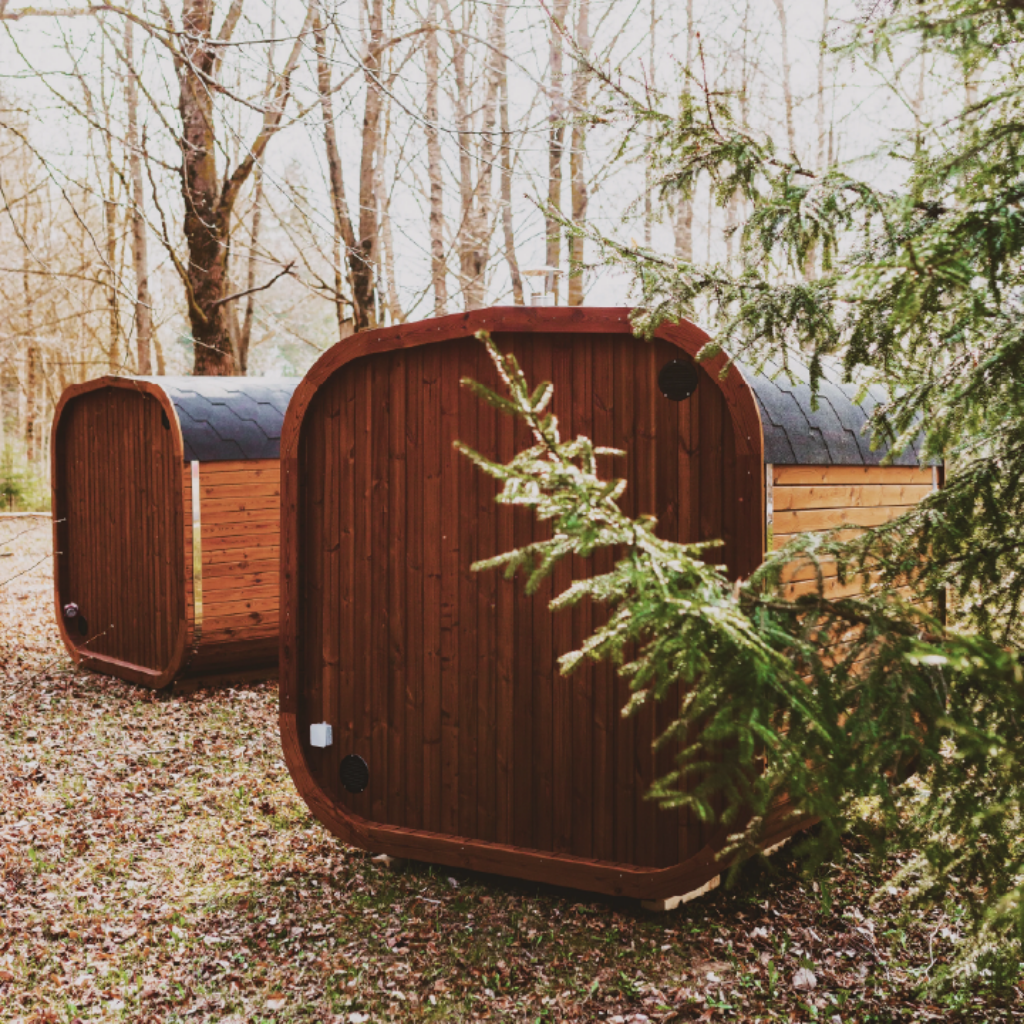 ThermoWood 4 Person Outdoor Sauna MW16