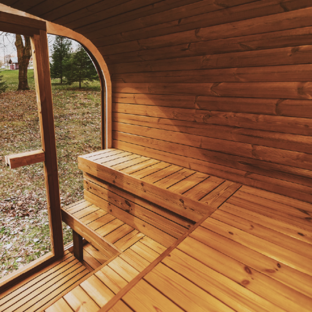 ThermoWood 4 Person Outdoor Sauna MW16