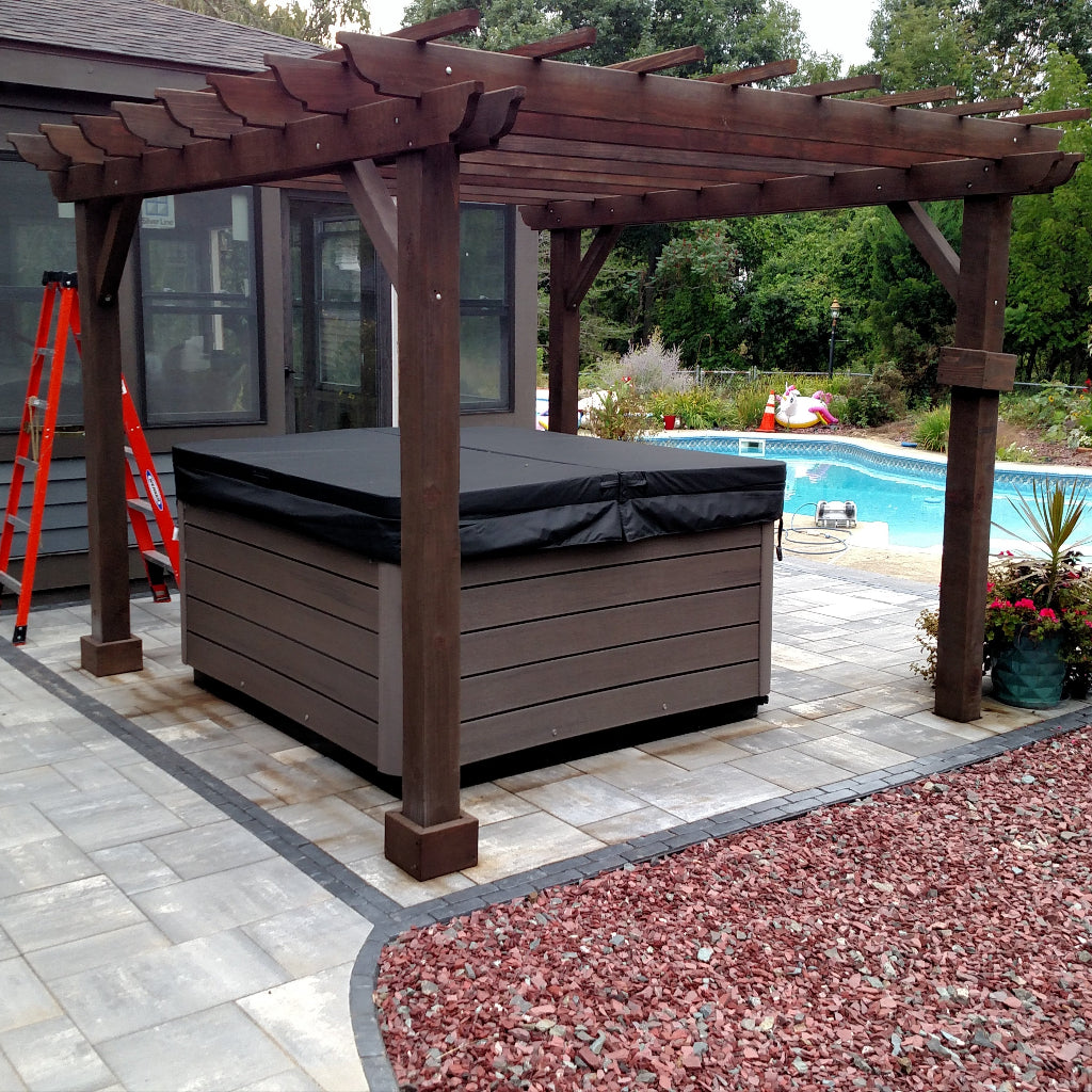 Best Redwood Super Deck Pergola | Custom Redwood Outdoor Pergola System