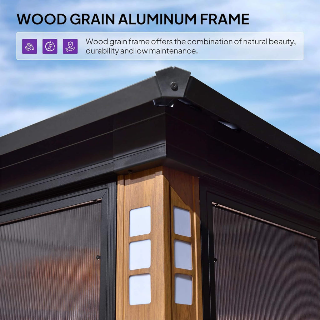 Alora Prestige Outdoor Patio Solarium Sunroom (SAK43078)