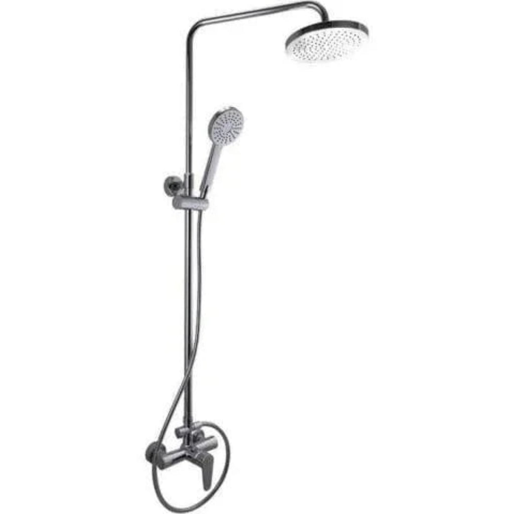 SaunaLife RAIN-Series Model R3 Outdoor Barrel Shower