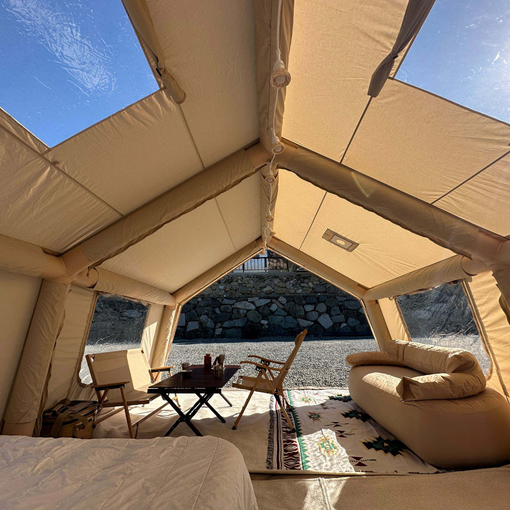 Coody 17.2 Koala-7 Beige Inflatable Air Tent for 2–10 People