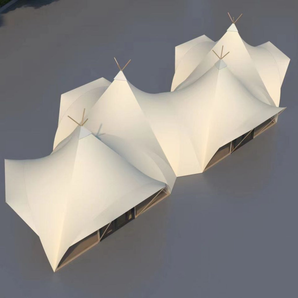 Tent Spaces TBP Series Luxury Enclosed Tents | Full-Scale Glamping Living Structures