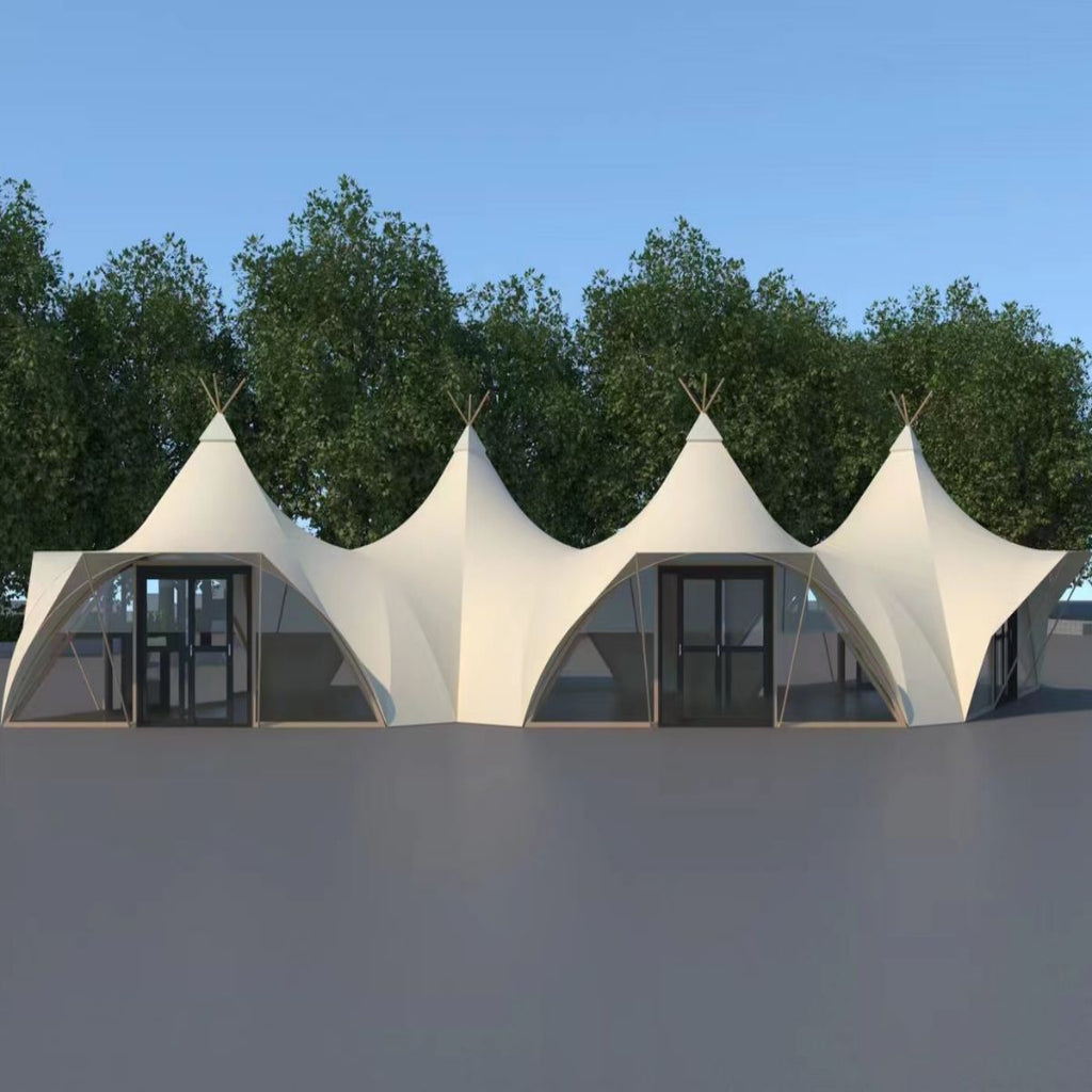 Tent Spaces TBP Series Luxury Enclosed Tents | Full-Scale Glamping Living Structures