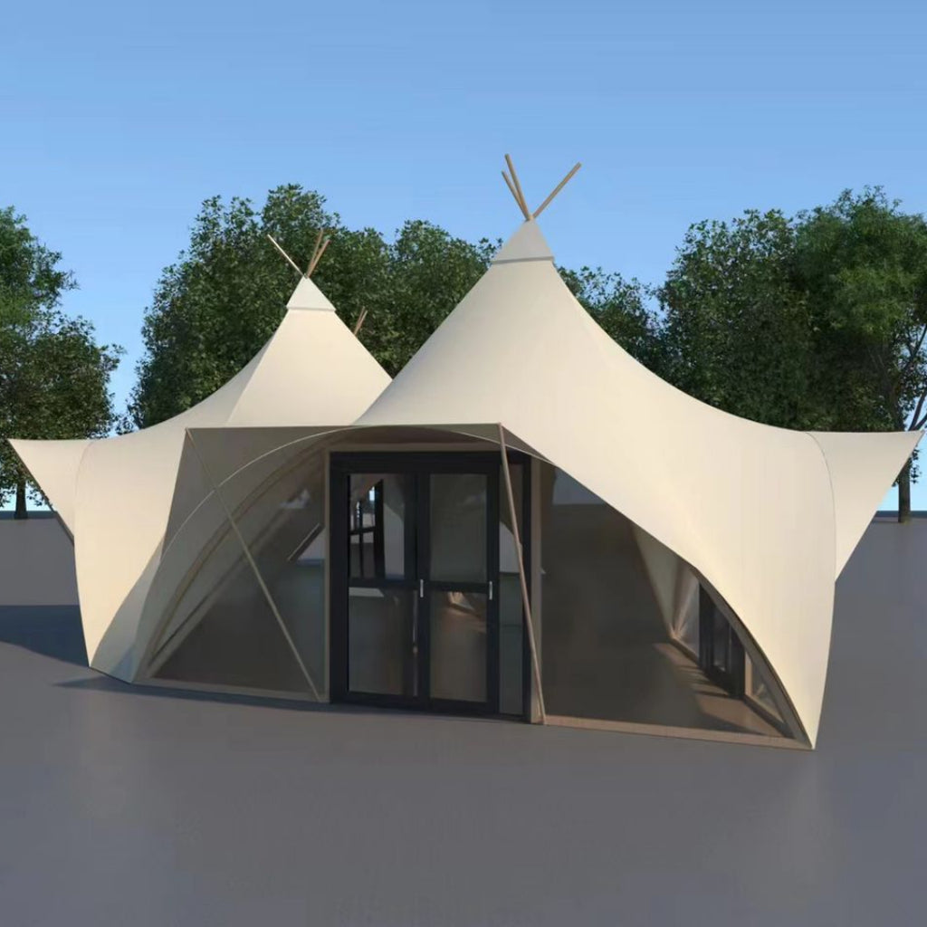Tent Spaces TBP Series Luxury Enclosed Tents | Full-Scale Glamping Living Structures