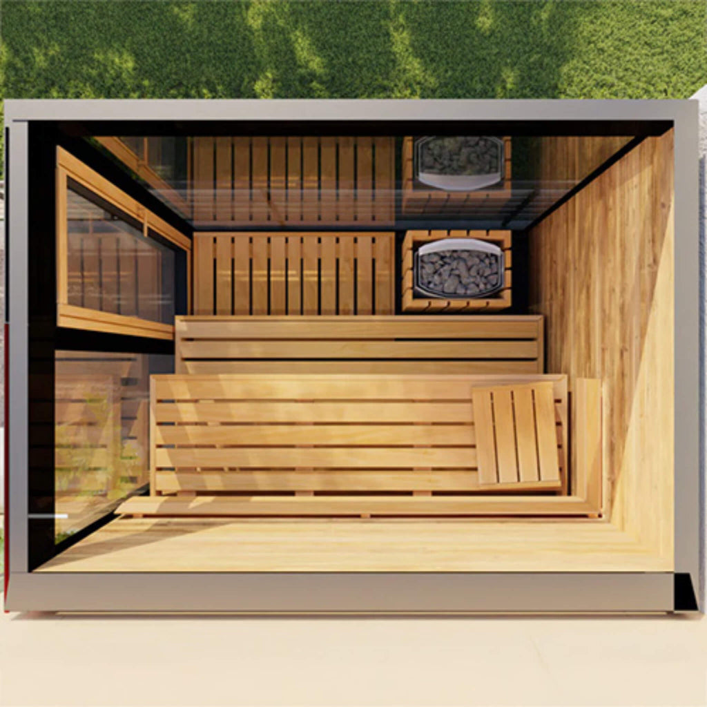 ThermaSol Vera 3-Person Outdoor Sauna Cabin (SAK30752)
